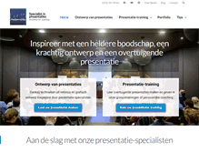 Tablet Screenshot of bentopresentaties.nl